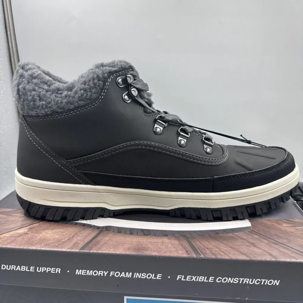 Weatherproof Men's Gray Slope Size 12 Lace-Up Sneaker Boot New